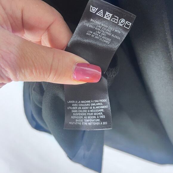 Maeve Anthropologie Womens Dress Size 0 Black Crosswise Sleeveless Flare Bandage - Picture 7 of 13